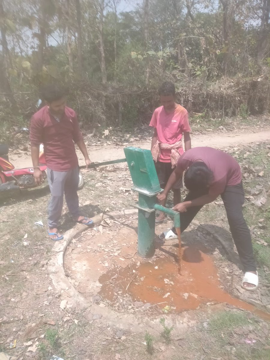 @MJSSSambalpur @PRDeptOdisha @RWSS_Odisha @bdo_rengali @DmSambalpur @MoSarkar5T @CMO_Odisha @12_baje @OfficialTeamATA @UpendraMahanan6 @HariharNath18 @sambad_odisha The Tube well of Rangatikra near Gandhi Club of Laida GP under Rengali Block has been repaired and now running smoothly.