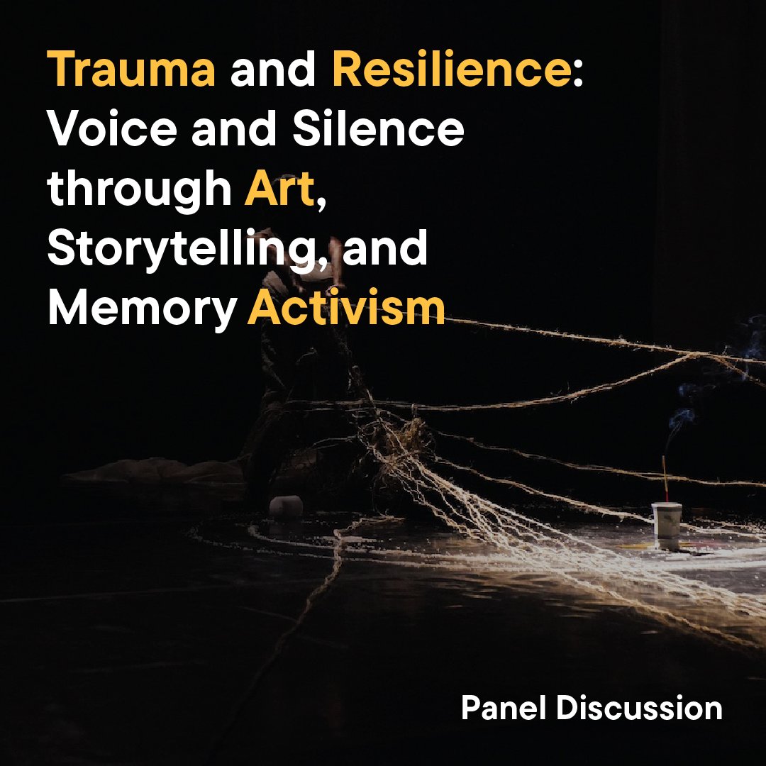Join us for a transformative panel discussion on the power of art, storytelling, and memory activism. Examine how art's therapeutic power lets individuals and communities break silence and cultivate resilience. #TraumaAndResilience #ImagiNation: Hong Kong in Exile