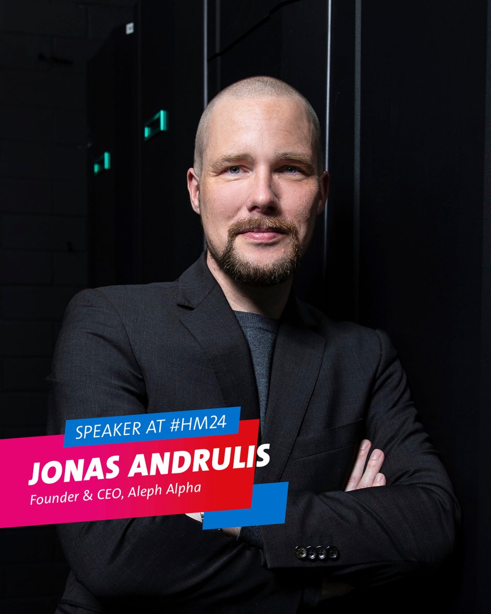 Join us at #HM24 for a mind-bending journey into the realm of Generative AI with Jonas Andrulis, Founder & CEO of Aleph Alpha! 🚀 Mark your calendars for April 22nd, 11:00 - 11:30 CEST, Hall 3, Stand A76. fcld.ly/2c2lf7l