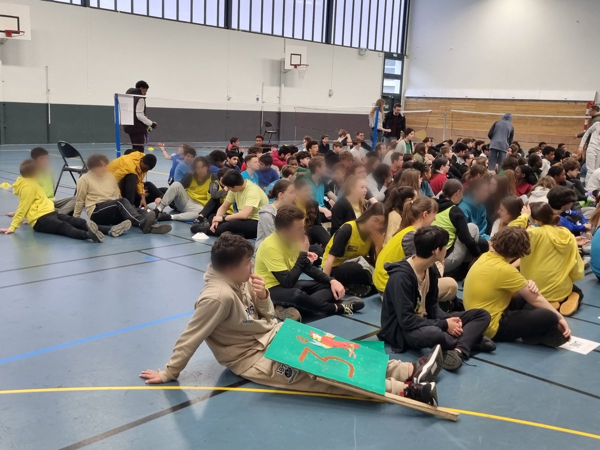 MathildeJoncart's tweet image. C&apos;est parti pour la première partie des JO organisée avec brillo par notre dynamique équipe du @ClgSgdb !