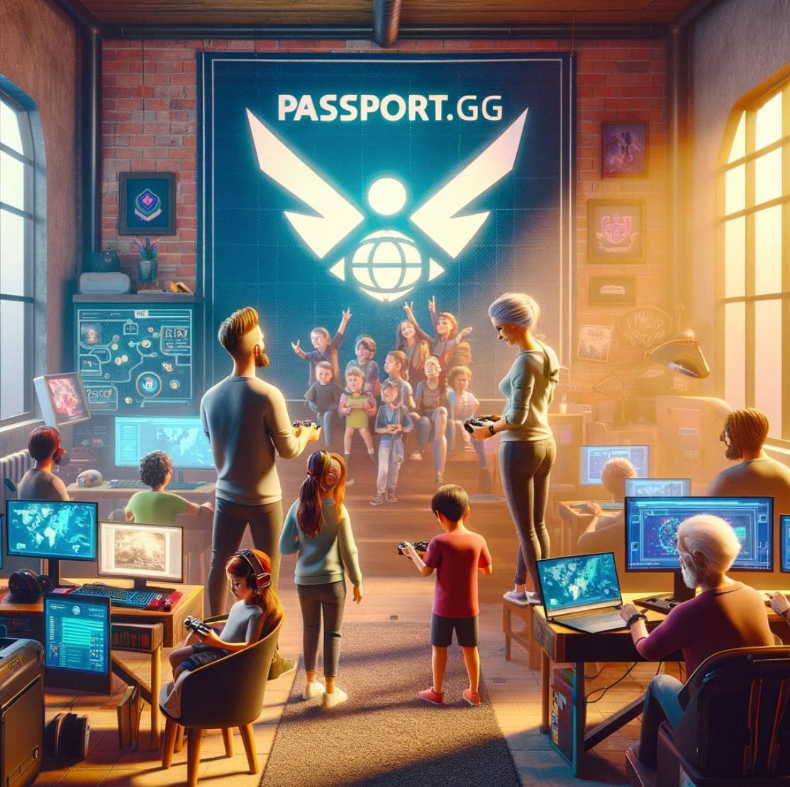 PassportGG's tweet photo. Bridging the digital generational gap is crucial! 🎮👨‍👩‍👧‍👦 81% of parents report their kids game online. Let's use gaming to foster family bonds, enhance learning, and navigate digital risks together. What's your take? #Esports #FamilyGaming #PassportGG https://t.co/Owl8uIt8Xl