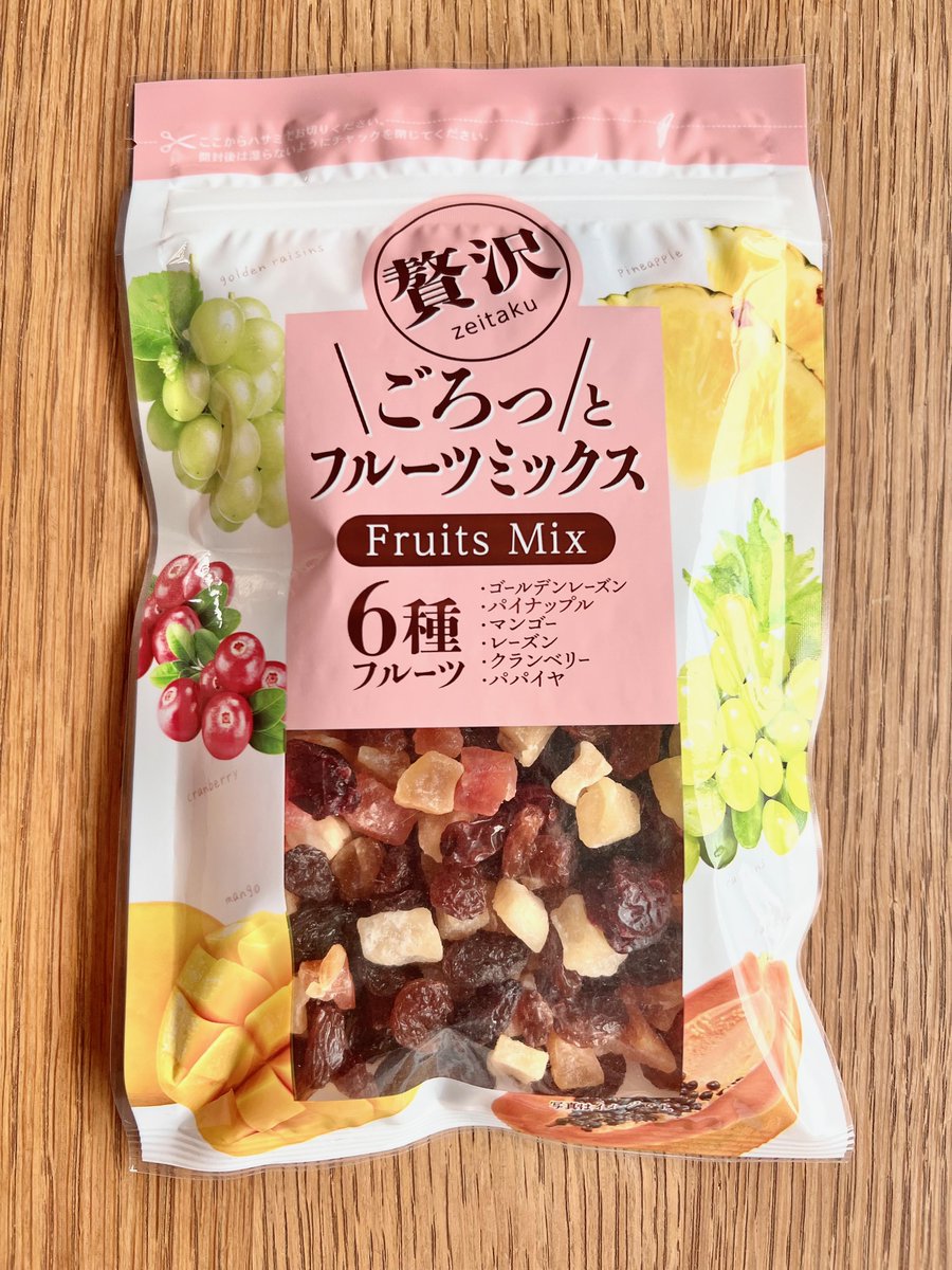 🍀新発売🍀 贅沢ごろっとフルーツミックスが新発売しました🥰 6種の