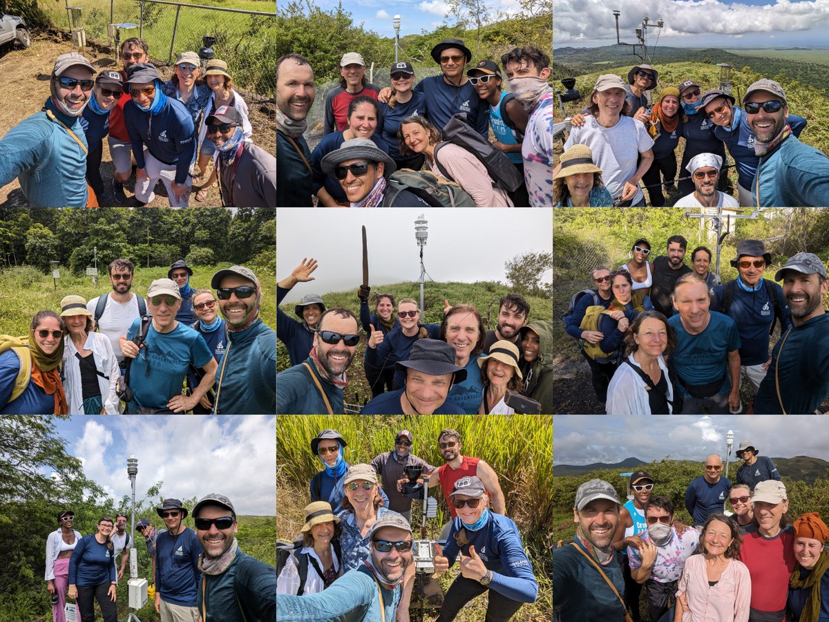 Fantastic field trip to the Galapagos for our meeting and station performance check! 🌴 #Galapagos #FieldTrip #dfg #climate