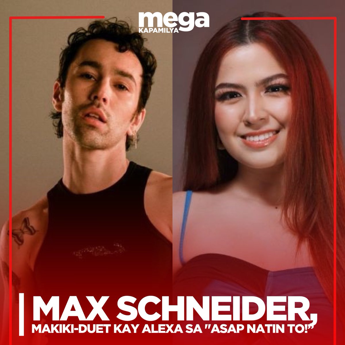 Maghahatid ang American singer-songwriter na si Max Schneider ng eksklusibong performance ng kanyang TikTok viral song na “Stupid In Love” kasama ang Kapamilya actress na si Alexa Ilacad ngayong Linggo (Abril 7) sa 'ASAP Natin 'To' 💙

#MegaKapamilya #AsapNatinTo