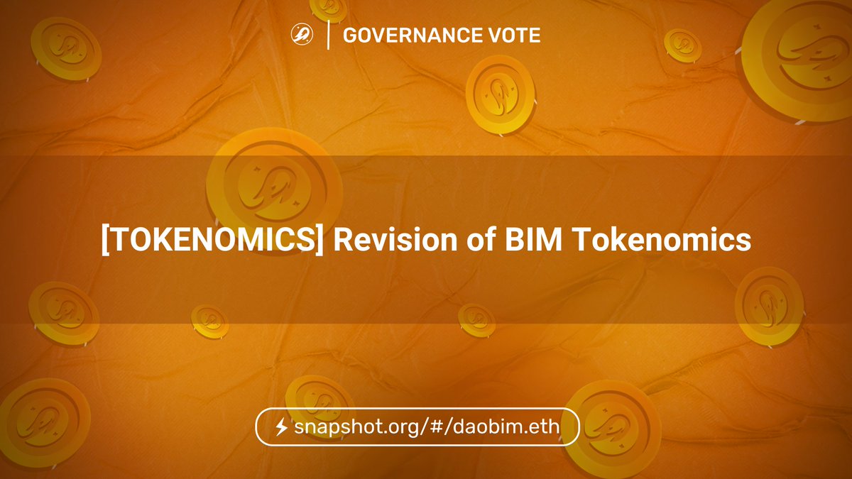 New CRITICAL DAO vote is starting today 🗳

When we launched BIM in 2022, our ambition was to raise significant funds to finance our investment activities in Made In France. 

However, various factors such as the cryptocurrency bear market, the falls of FTX and Celsius led us to