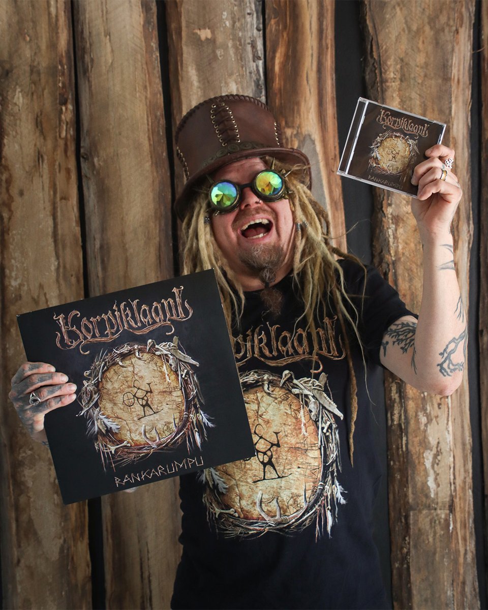 Our new album Rankarumpu is out now! Check out the video for title track on youtube! korpiklaani.bfan.link/rankarumpu.ypo