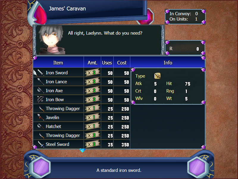 SchwerMuta's tweet photo. A good shop UI is vital to a game with any sort of important inventory management that includes purchasing. It's not much different from before, but it's a lot more readable. https://t.co/KeW3jNcZhZ