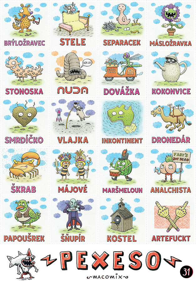 macomix1's tweet photo. Z repostů vyberu nešťastníka, který bohužel dostane toto nové pexeso č. 31 ;) https://t.co/Ka7gF2uNy0