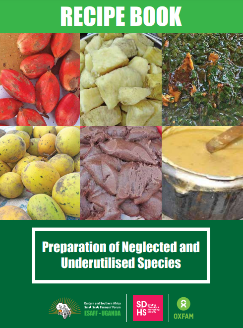 Neglected & Underutilised Species (NUS) are those to which little attention is paid to or ignored by many communities. 

We developed a recipe book to elaborate on the usage & preparation of these local food plants.

Download a copy here: esaffuganda.org/_files/ugd/728…

#FarmerSeedLab