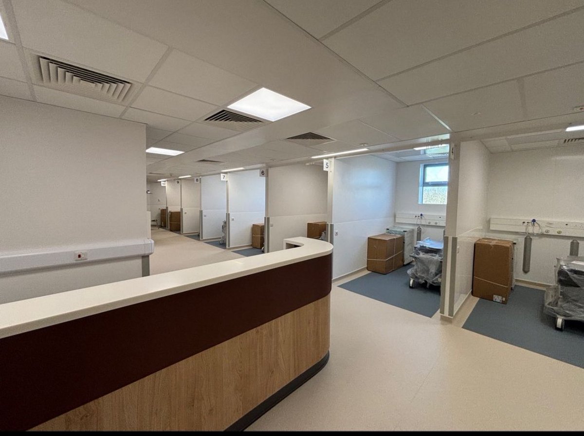 New theatre opened and day case ward on the CSTM hospital. Fantastic for our patients and community for health care. On to next project in nightingale theatres.