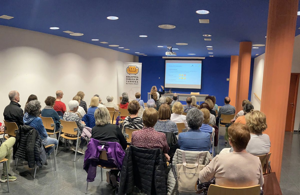 EAPS Catalunya (@cateaps) on Twitter photo Ahir la <a href="/MariaCamats27/">Maria C</a> psicòloga de l’EAPS DomusVi Lleida, va dur a terme un taller en vers l’autoregulació emocional a Tàrrega <a href="/FundlaCaixa/">Fundación ”la Caixa”</a> <a href="/RadioTarrega/">Ràdio Tàrrega</a> #FundaciolaCaixa #MalaltiesAvançades #FinaldeVida Ahir la <a href="/MariaCamats27/">Maria C</a> psicòloga de l’EAPS DomusVi Lleida, va dur a terme un taller en vers l’autoregulació emocional a Tàrrega <a href="/FundlaCaixa/">Fundación ”la Caixa”</a> <a href="/RadioTarrega/">Ràdio Tàrrega</a> #FundaciolaCaixa #MalaltiesAvançades #FinaldeVida
