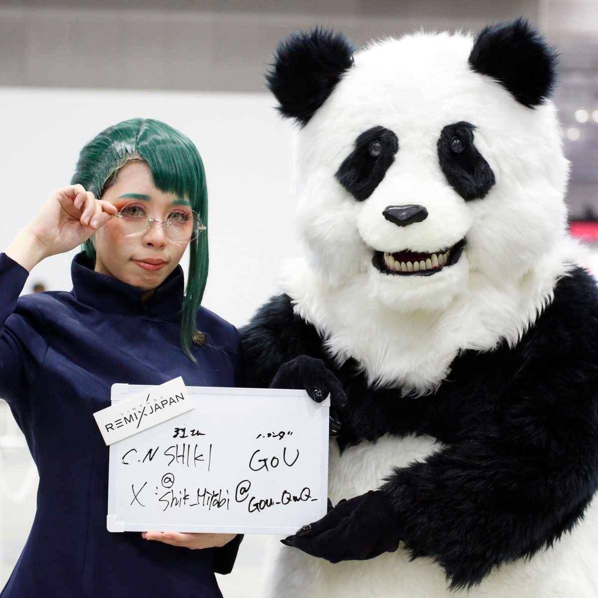 ◤￣￣￣￣￣￣￣￣￣￣￣￣￣￣
🌎Virtual Remix Japan出巡🌎
🌈🏛️#AJ2024🏛️🌈
＿＿＿＿＿＿＿＿＿＿＿＿＿＿◢
這次來介紹於上週末舉辦的Anime Japan2024中
採訪到的coser✨

💕しゃーた (<a href="/48ta_/">代羽つかさ🦑💘しゃーた</a>) さん 
💕Goldy (＠Goldy) さん 
💕愛月 (<a href="/airu__cos44/">愛月♡airu 2/22コスホリ</a>) さん 
💕SHIKI (<a href="/Shiki_M___/">◽</a>) さん &amp; GoU