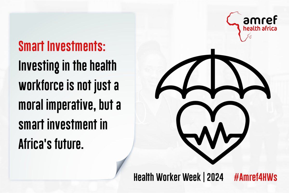 #SmartInvestments #AmrefHealthHeros #Amref4HWs