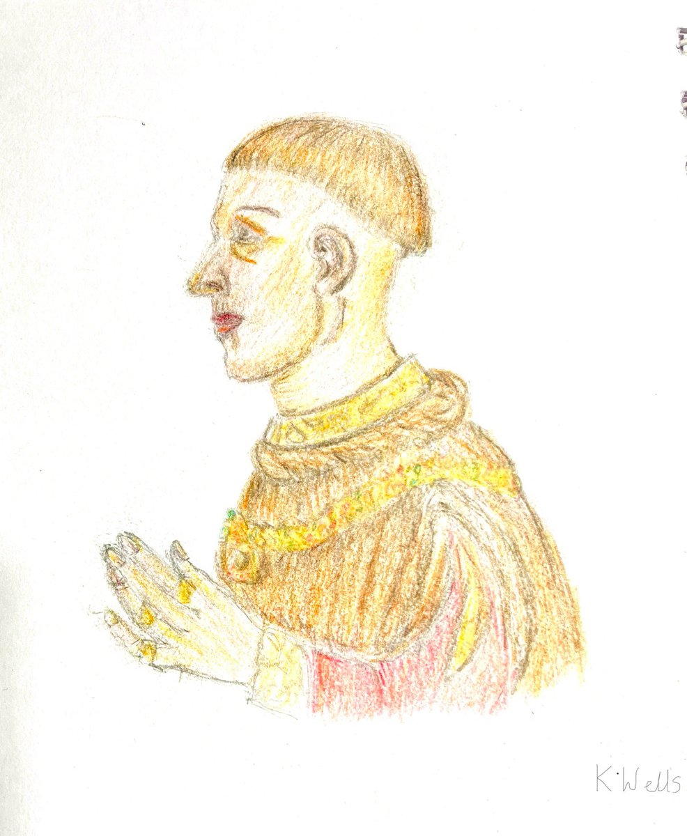 TwistsPaper's tweet photo. Drawing Practice - Henry V . #HenryV #drawing #drawingpractise #art #arton #dailyart #portrait #sudbury #suffolk #papertwists https://t.co/RIF3RryFdP