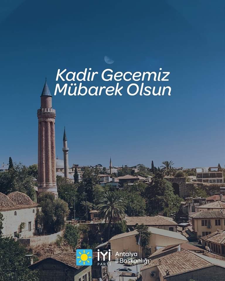 Bin aydan daha hayırlı olan Kadir Gecesi'nde tüm dualarımızın kabul olmasını diler, bu mübarek gecenin size, ailenize ve ülkemize sağlık, mutluluk ve barış dolu güzel günler getirmesini temenni ederiz.