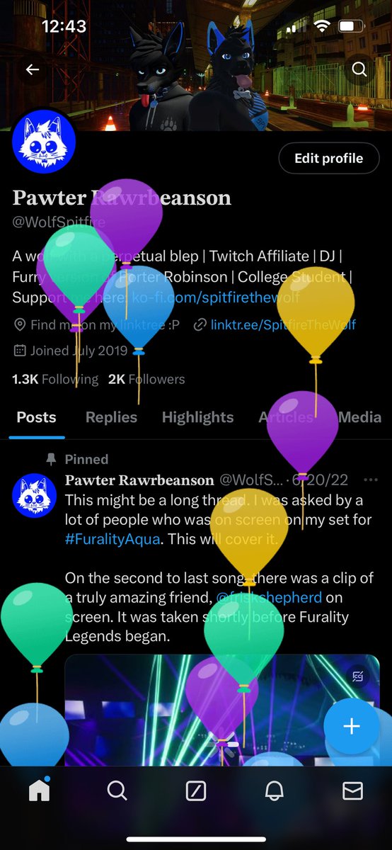 Time to say goodbye to my 10s. I’m 20 years old now, wow 😮

I’ll be throwing a party some time later tonight in VRChat. Gonna play out some random music and have some fun if anybody wants to come with :)