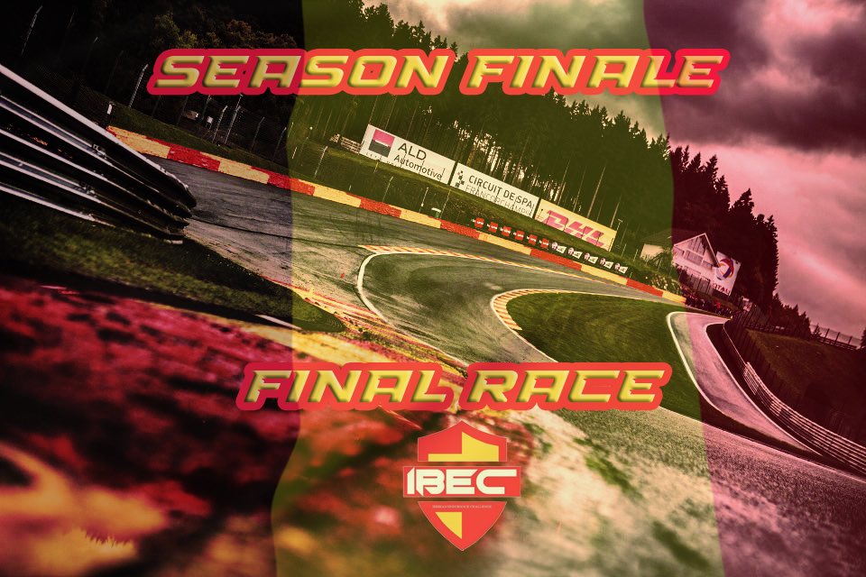 🟠 IBEC - Edición II 🟠

🗓️ ÚLTIMA carrera, Domingo 7 de Abril a las 13:00 hora 🇪🇸

🟣 Twitch - Spanishresistenza 

🌍 Desde un trazado mítico, Spa 🇧🇪🇧🇪

🏎️ HyperCar y GT3 

⚔️ 6 horas por delante ⚔️

🏆 ¿Quienes serán los ganadores del campeonato en HyperCar y GT3 Pro? 

#IBEC