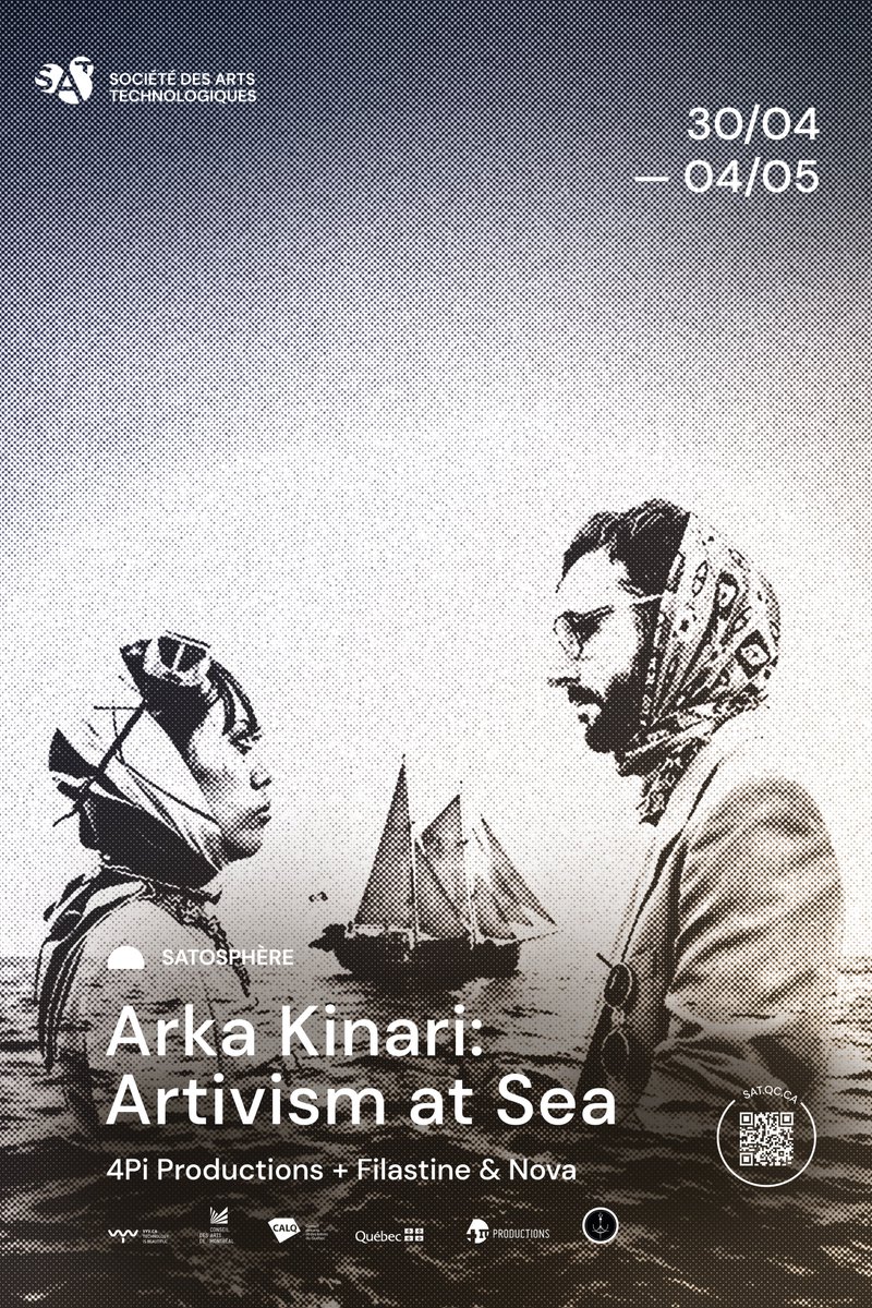 4piproductions (@4piproductions) on Twitter photo We're heading to Canada soon for the North American premiere of 'Arka Kinari: Artivism at Sea' at the Satosphere.
Arka Kinari: Artivism at Sea
Presented at <a href="/SATmontreal/">Société des arts technologiques</a>
April 30th - May 4th
@Filastine <a href="/novaruth/">Nova Ruth</a>
INFO: sat.qc.ca/en/events/arka…
<a href="/BCouncil_Wales/">British Council Wales</a> <a href="/WAICymruWales/">WAI Cymru Wales</a> We're heading to Canada soon for the North American premiere of 'Arka Kinari: Artivism at Sea' at the Satosphere.
Arka Kinari: Artivism at Sea
Presented at <a href="/SATmontreal/">Société des arts technologiques</a>
April 30th - May 4th
@Filastine <a href="/novaruth/">Nova Ruth</a>
INFO: sat.qc.ca/en/events/arka…
<a href="/BCouncil_Wales/">British Council Wales</a> <a href="/WAICymruWales/">WAI Cymru Wales</a>