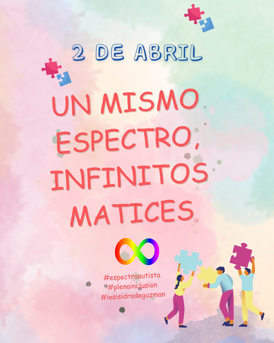 El 2 de abril es el Día Mundial de Concienciación sobre el Autismo. En el IES Isidra de Guzmán, como centro de escolarización preferente de alumnos y alumnas TEA, cada día trabajamos por la inclusión y para ofrecer a todo nuestro alumnado una formación de calidad.