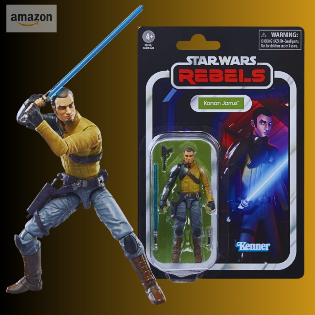 NEW to Pre-Order: via Amazon Affiliate Star Wars The Vintage Collection Ezra Bridger (Hero of Lothal) amzn.to/3POvHfE Star Wars The Vintage Collection Kannan Jarrus amzn.to/49qC0gd #StarWars #thevintagecollection #Amazon #affiliate #Hasbro #Usualmiketelevision