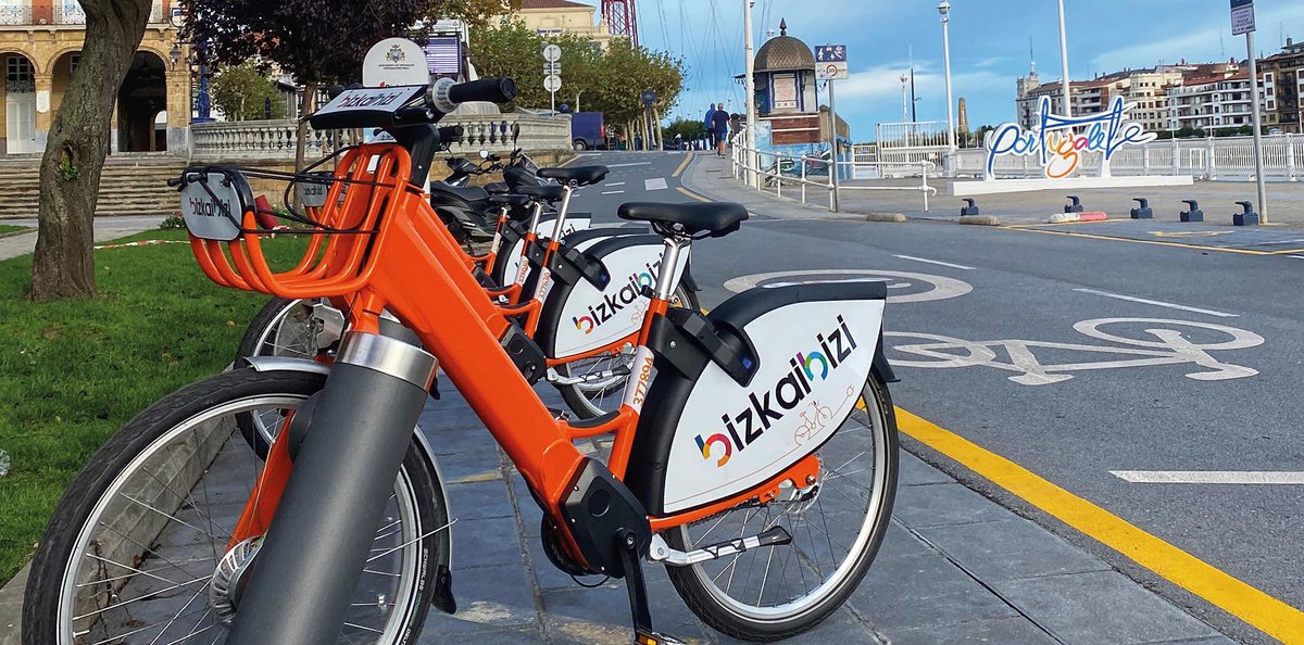 🚲 Bizkaibizi, #public e-bike sharing; discover #BizkaiBizi, the successful #electricbicycle rental service in nine municipalities in the metropolitan area of #Bilbao #BIZKAIA  🚲

bilbon.biz/en/bizkaibizi-…