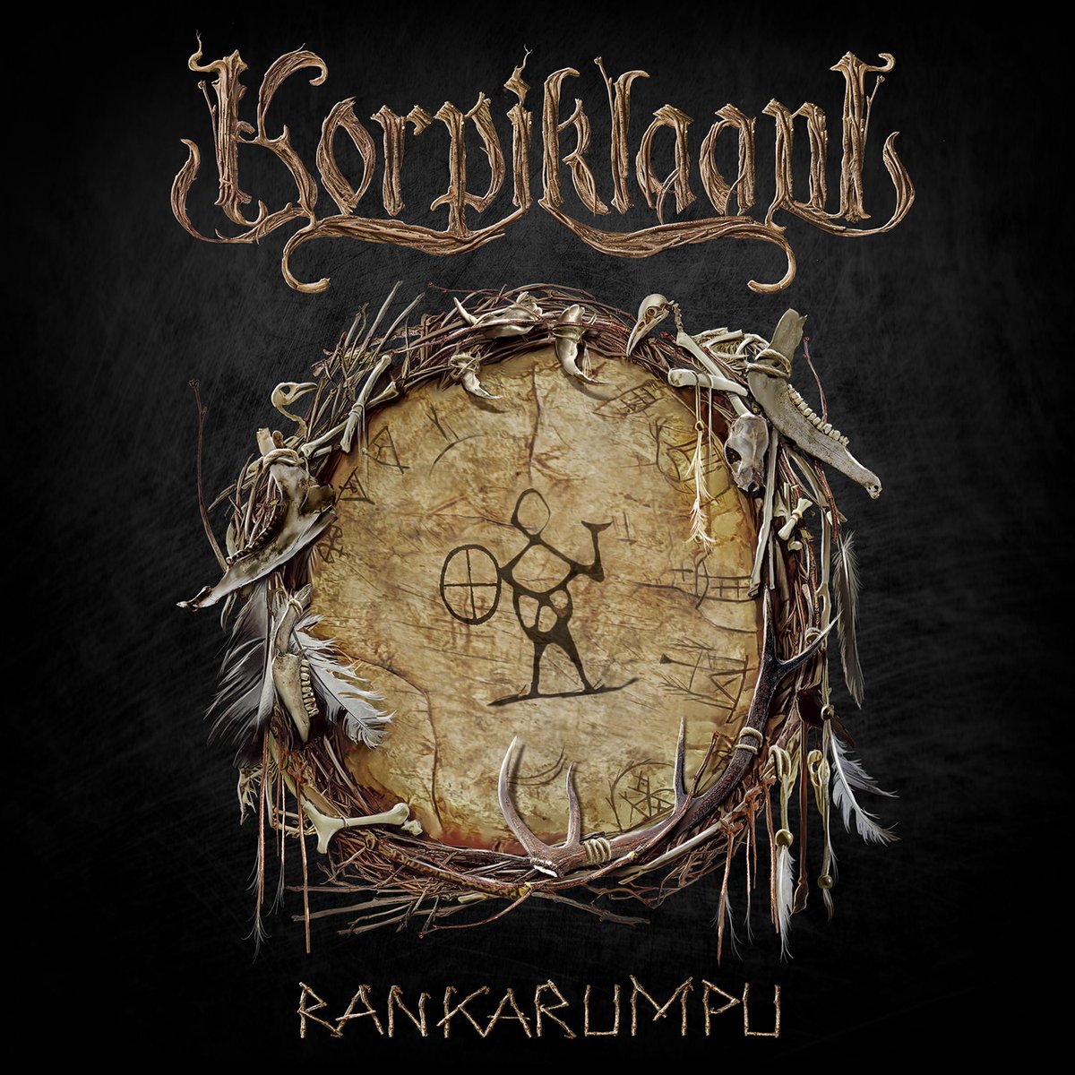 New @_korpiklaani album out now! We also have a new music video out today for the title track 'Rankarumpu'