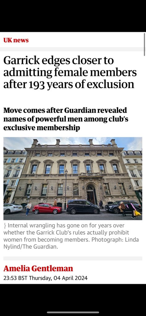 The men-only Garrick Club has edged closer to admitting female members, after an emergency committee meeting acknowledged that there was nothing in the club rules to prevent them from joining. So why have women been locked out for 193 years?