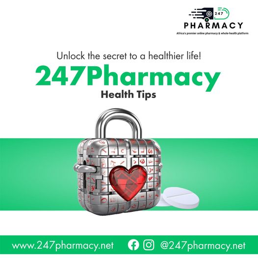 Dive into our daily health tips now. #247Pharmacy #HealthRevolution
