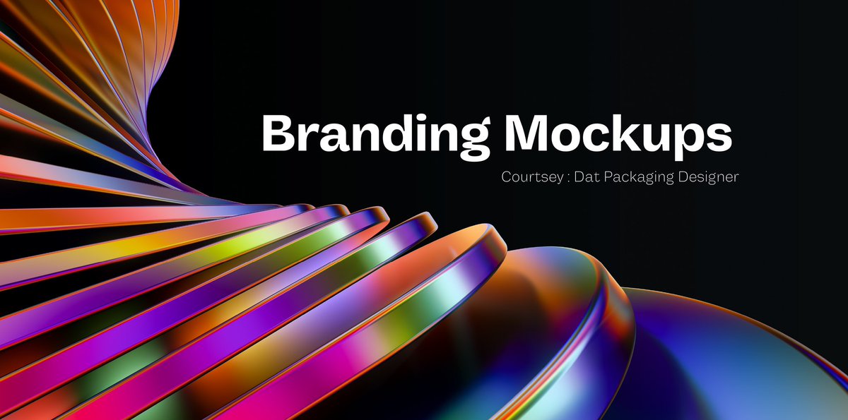 Hey Guys 👋 
I've compiled some of the mockups I use on my Branding projects in a google drive

How to access:
1. Make sure you're following me
2. Retweet this post so others can see it
3. Comment 'MOCKUP' and I'll DM you with the LINK which contains the mockup files

See you😊🤝