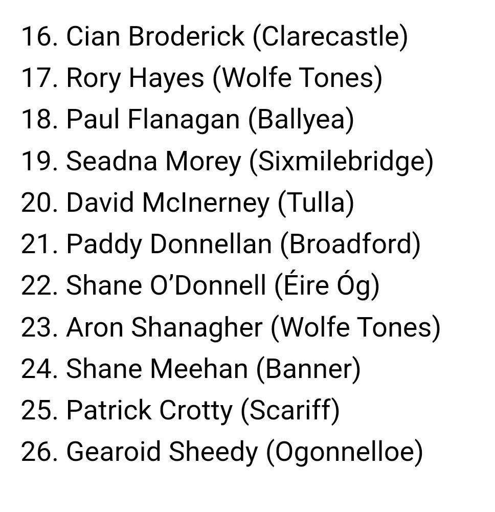 The best of luck to the Clare team and Management in the #Allianz Hurling League final this Saturday in Thurles. Good luck especially to clubmen Mark Rodgers, Patrick Crotty and Ogonnelloe Gaa Gearoid Sheedy.💛💙 #BringItHome #AllianzLeagues #clubclare