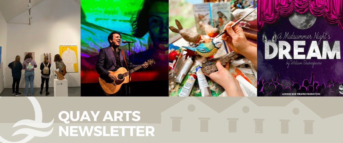 What's on at Quay Arts? 🎨🎭🎶 Check out our latest newsletter...- mailchi.mp/1507acb4b53d/q…