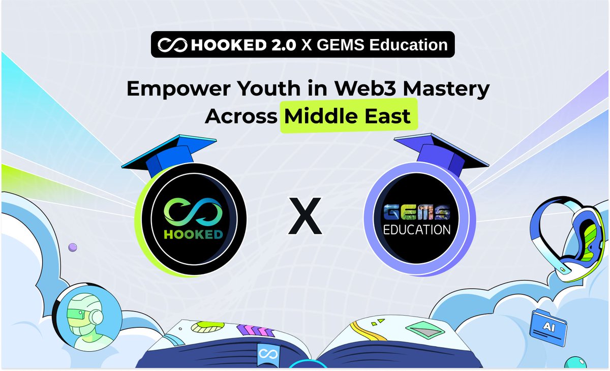 #NewEraofHOOKED #Hookedfrens

🚀 Hooked 2.0 Ventures into Dubai Alongside GEMS Education, Empowering Youth Across the Middle East!

🌐Breaking new ground, our strategic collaboration with GEMS Education students, @GEMS_ME, one of the World's Largest Educational Institutions!…