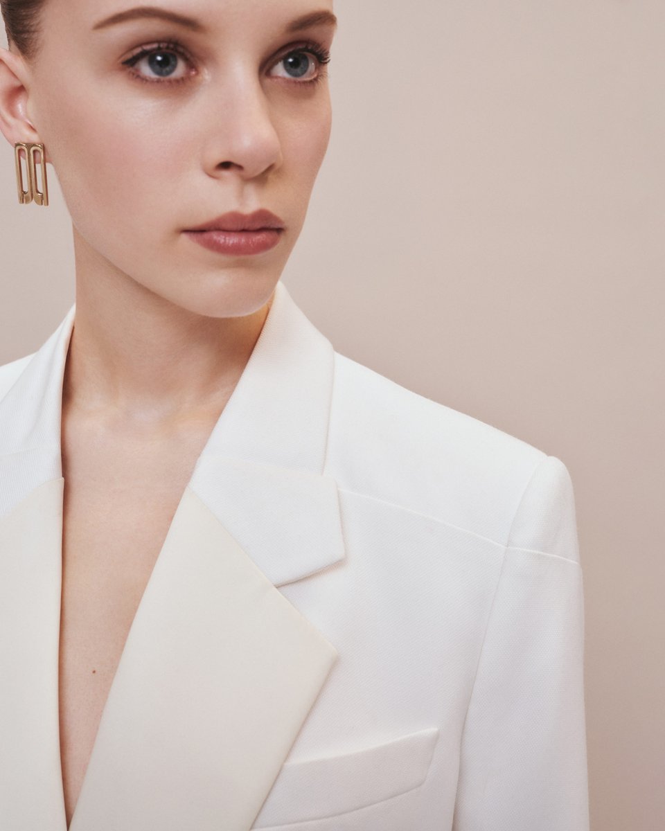 Pared-back sophistication, elevated with the exclusive B Frame Stud Earrings. Shop the exclusive B Frame Stud Earrings >> victoriabeckham.visitlink.me/GVAj7K