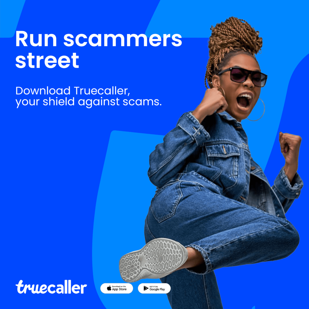 Give scammers gbas gbos with Truecaller! No loose guard, download the app for free. Link in bio! 💙📲 #LiveScamFree #TruecallerNG #Truecaller