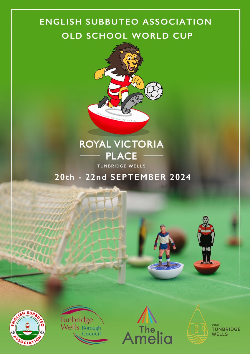 A blast from the past...... Subbuteo Old World Cup events being held @Royal_Shopper @TWellsCouncil @theamelia_tw @TWellsTourism @rtwtogether