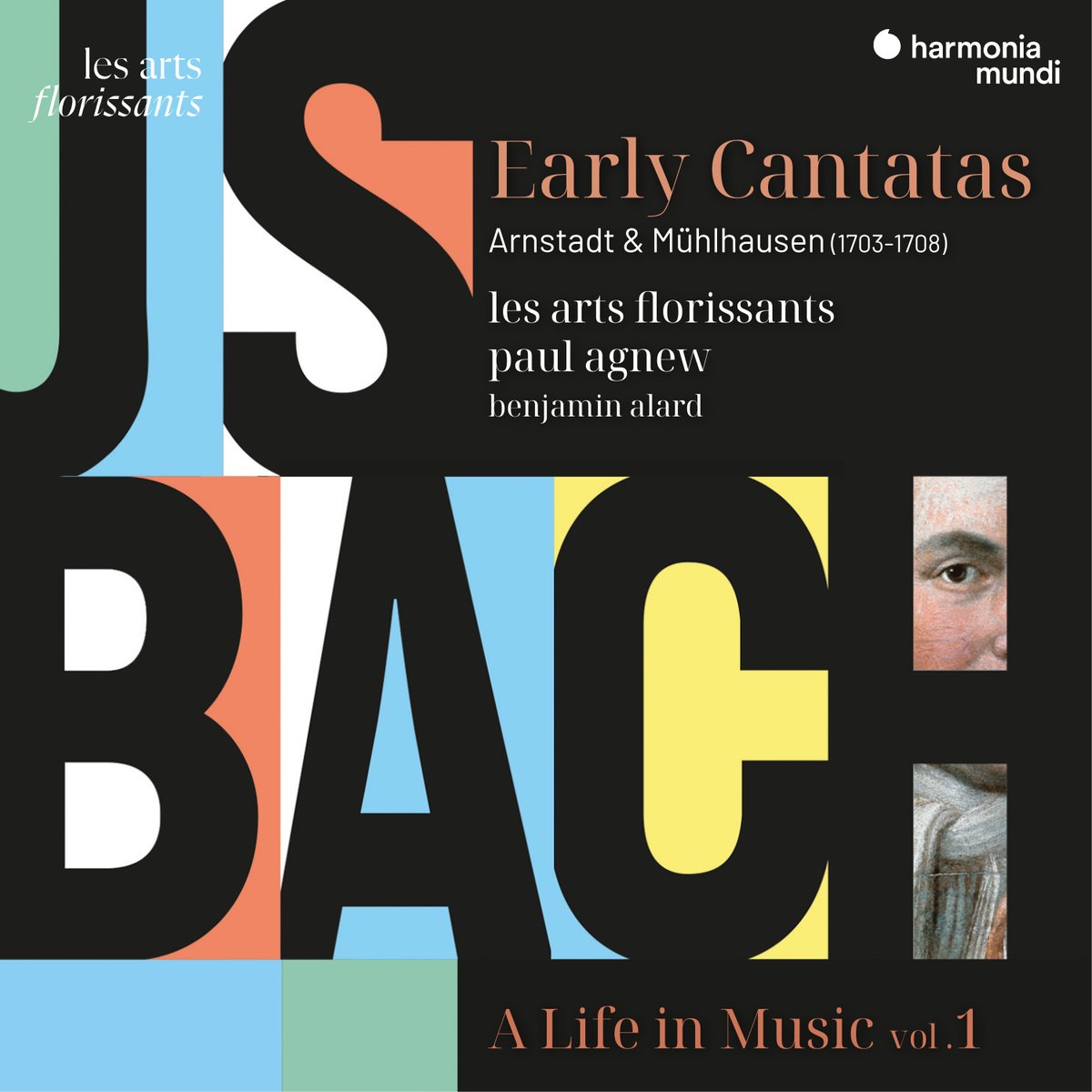 [NEW RELEASE] J.S Bach | A Life In Music vol. 1 @lesartsflo Paul Agnew @BenjaminAlard 🎧Ecoutez/listen: lnk.to/BachLifeInMusi… 👉Clip on YouTube: youtu.be/nQZs2TuweiY