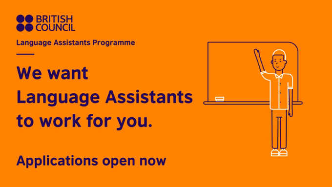Host a #ModernLanguage Assistant to inspire your students and boost their language learning. Now open for applications for 2024-25. Find out more 👉: bit.ly/3wjgpIO @Languageasst #ModernLanguage #edutwitter #mfltwitterati