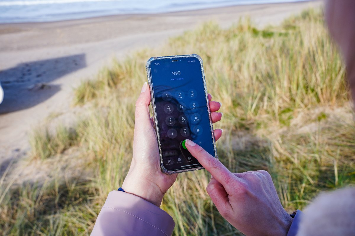 Not everyone knows that like the police, fire and ambulance, we’re an emergency service with the same 999 number.

If you see someone in trouble in the water or on the coast, call 999 and ask for the Coastguard.