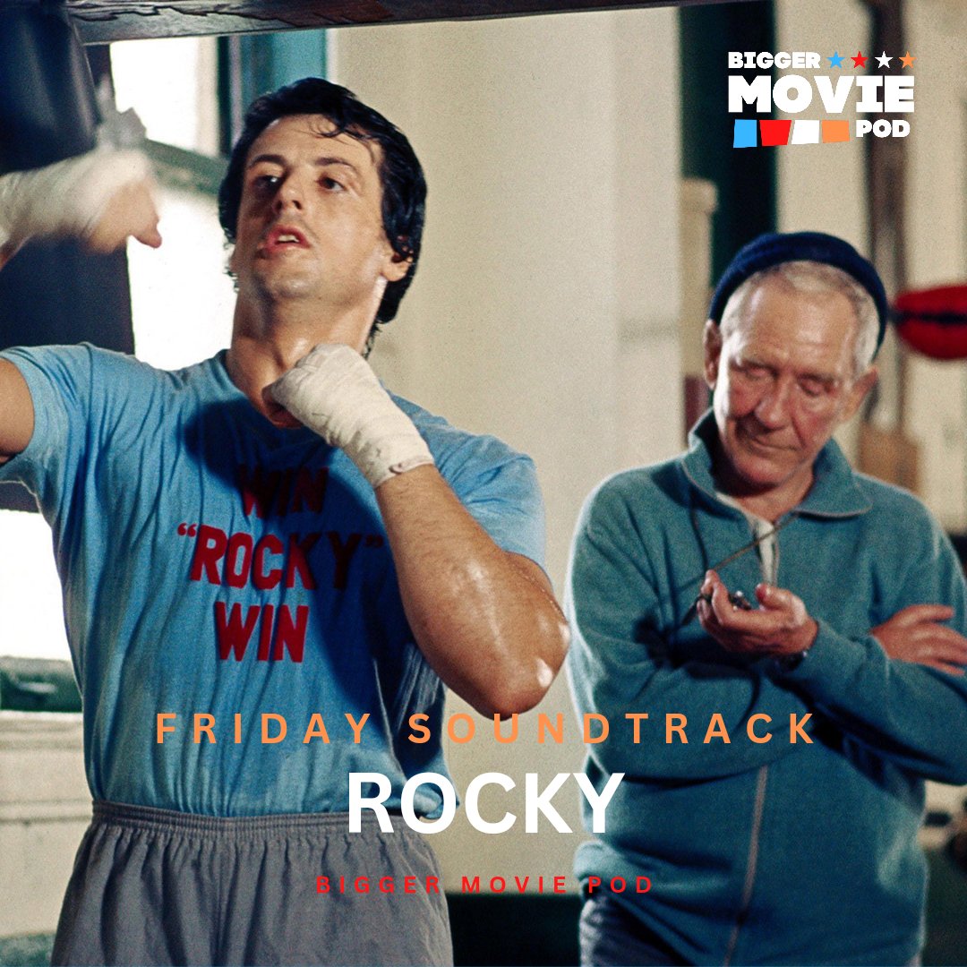 This week's Friday Soundtrack is Rocky. 

💙❤🤍🧡 

#fridaysoundtrack #newmusicfriday #ComicBookFilm #AZ #ComicBook #MovieReview #BiggerMoviePod #PodcastRecommendations #moviepodcast #podnation #podernfamily #podcast #podcastnation #Rocky