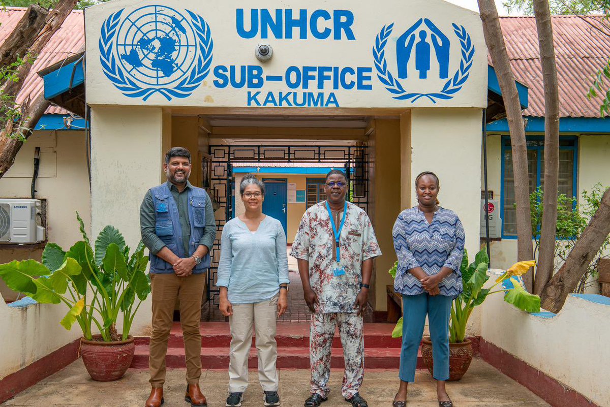 Thank you @UKinKenya @Eduarda_Mgray for visiting @Refugees in #Kakuma, witnessing at first hand the power of your support & our collective partnership in transforming lives 🙏🏽🇬🇧, ur support continues to be the hope for millions of refugee & host communities in 🇰🇪&🌍 #WithRefugees