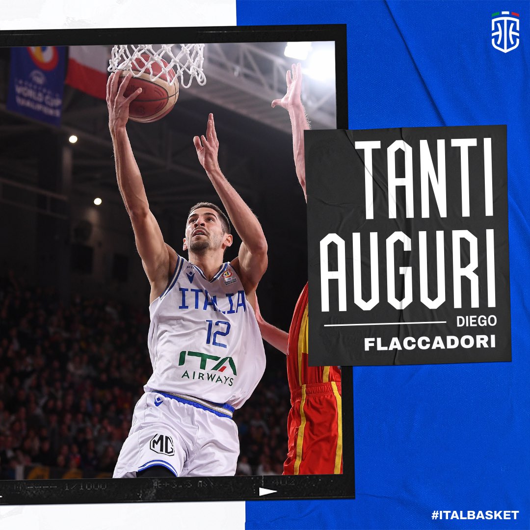 Buon ventottesimo compleanno, Flacca! 🎂💙 #Italbasket