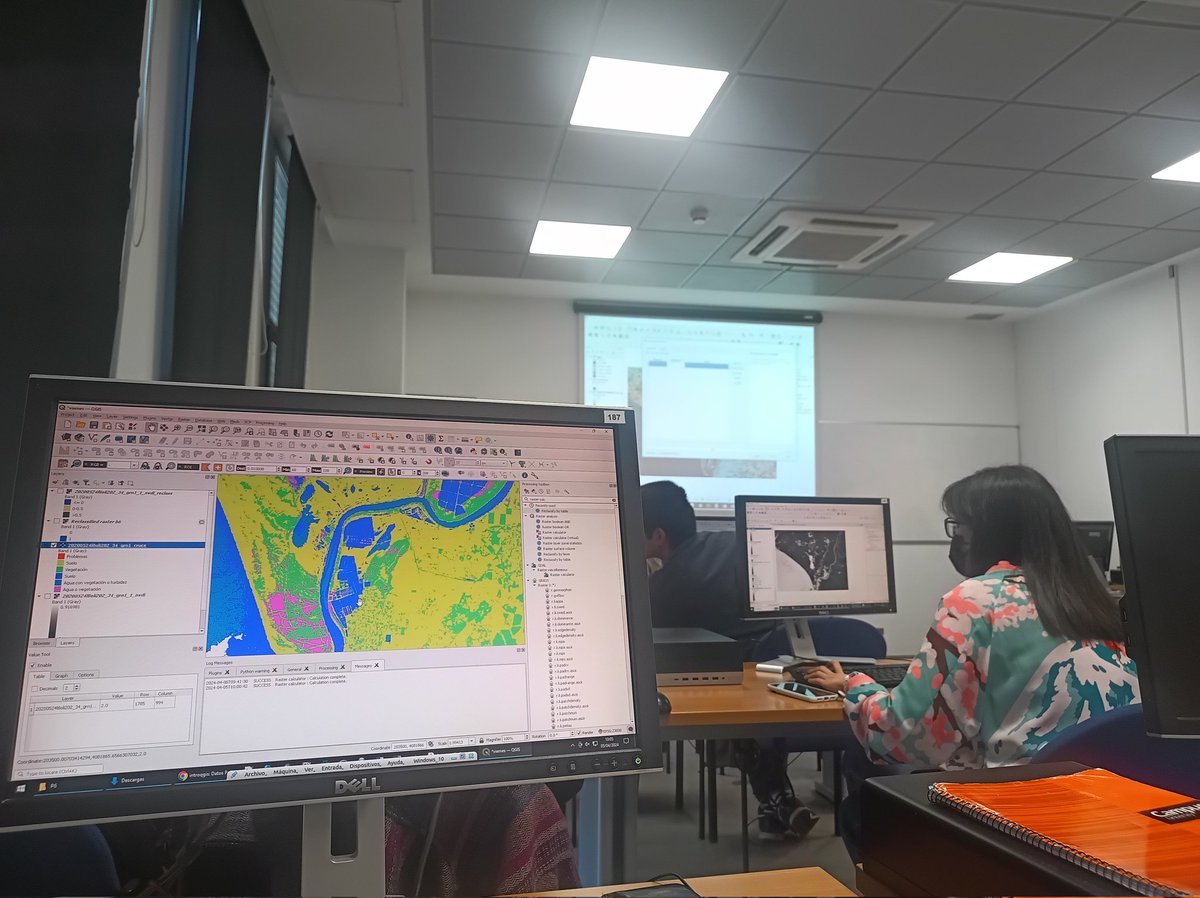 Nunca es tarde si la dicha es buena... Finalizando el curso de la introducción a sig en ecologia. La de veces que me habré complicado la vida programando cosas que puedo hacer en dos clicks....