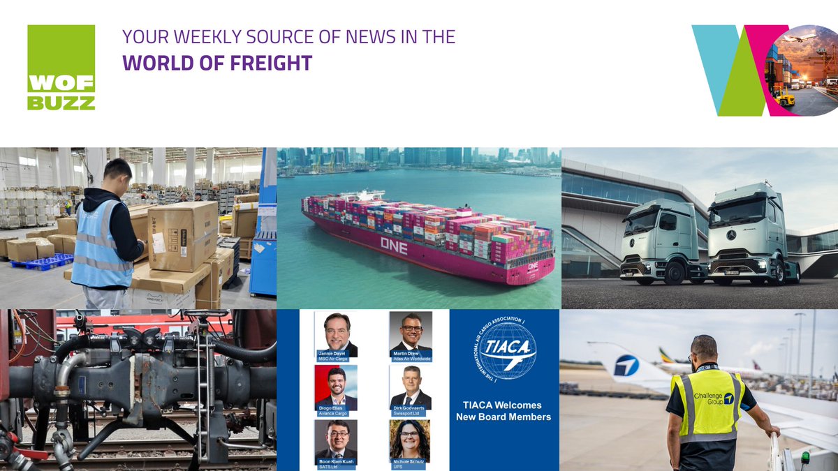 📢 Check out the latest 𝐖𝐨𝐫𝐥𝐝 𝐨𝐟 𝐅𝐫𝐞𝐢𝐠𝐡𝐭 News!

📈 Air cargo rates continue to rise from Asia and Middle East & South Asia...

📧wofsummit.com/magazine/

#FreightForwarding #Logistics #IndustryNews #WOFBuzz #SupplyChain #WOFNewsletter