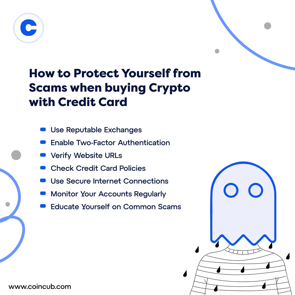 It is essential to stay vigilant and avoid falling for crypto scams, especially when buying crypto with credit cards. Here are some tips to help you safeguard your transactions and personal information. #CryptoEducation #StaySafeOnline #FraudAwareness #EducateYourself