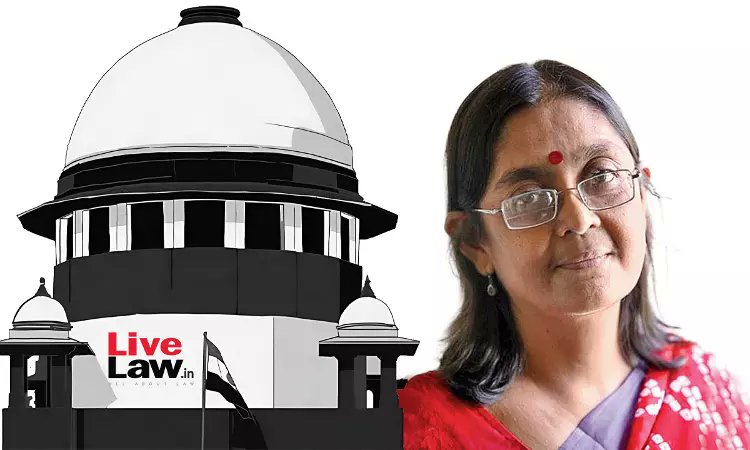 #BREAKING #SupremeCourt grants bail to Shoma Sen in Bhima Koregaon case.