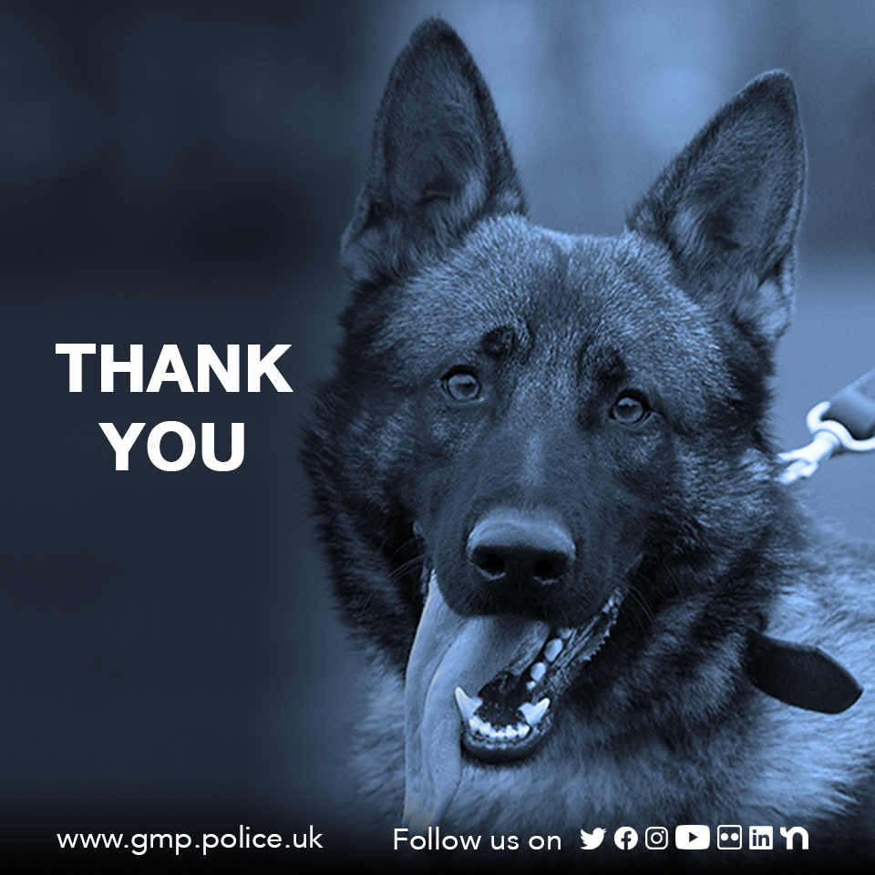 #THANKYOU | GMP would like to thank the public for sharing our wanted appeal for David Hanley (24/03/1987), who was wanted on recall to prison He has now been detained.