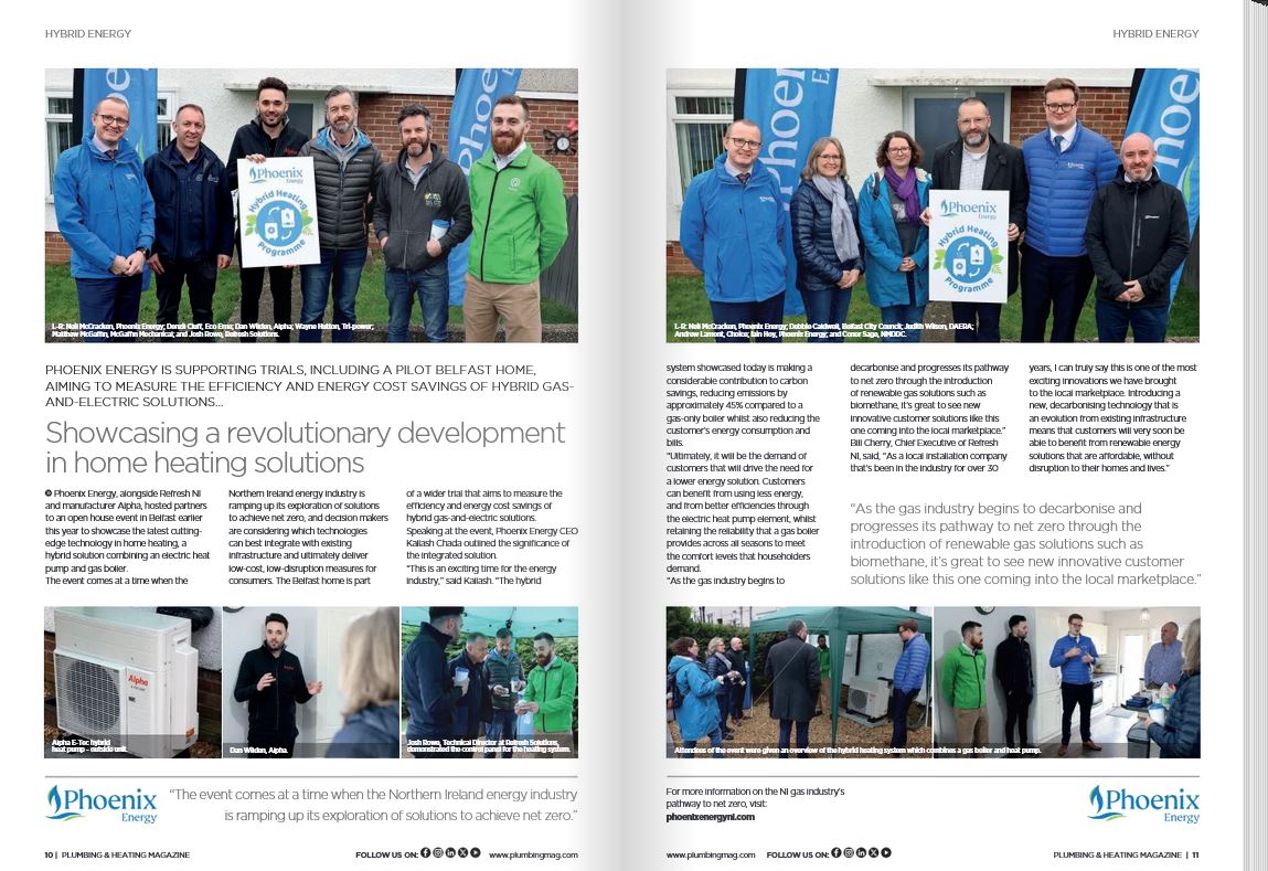 Check out our feature in the upcoming edition of @plumbingmag Read more about our hybrid heating trial with Refresh NI 👉 online.flippingbook.com/view/984409543/