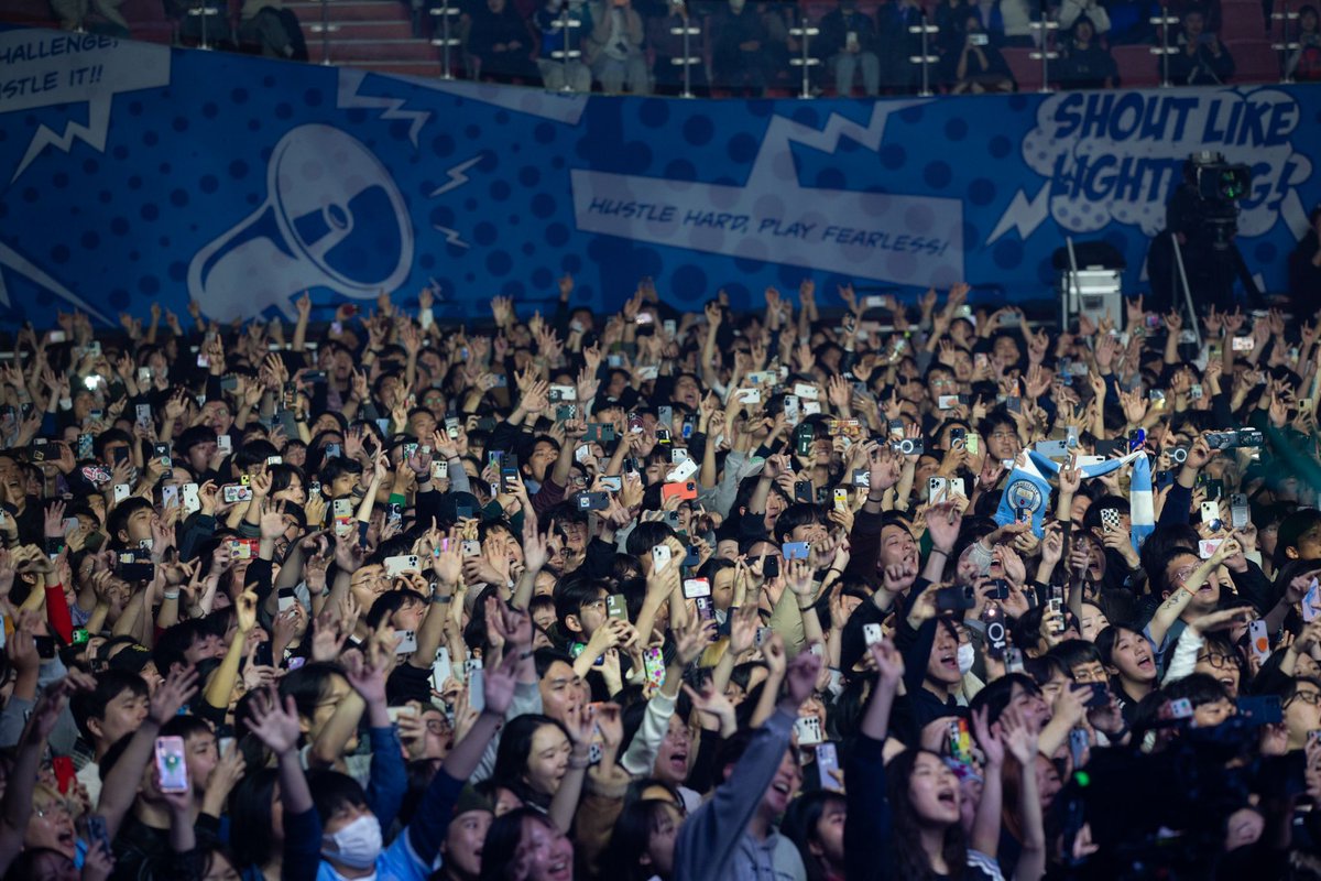 🇰🇷 Seoul is sold out! Certain to be another special night this July! 📸 Sharon Latham