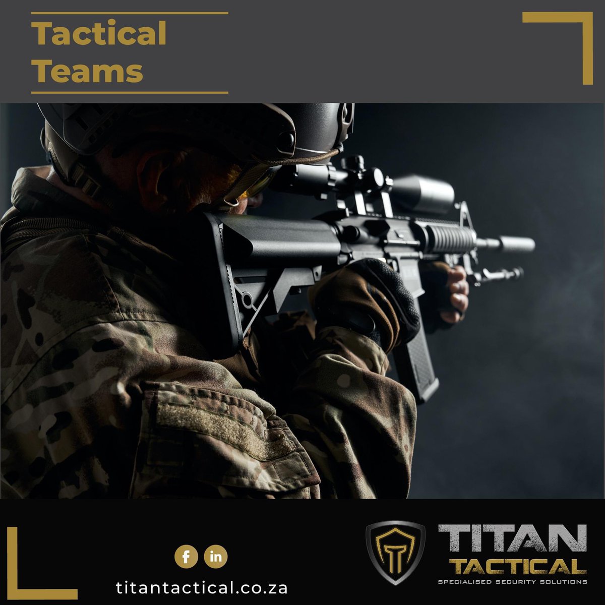 👊 Titan Tactical's Tactical Teams are the epitome of precision and skill. When you need security solutions that exceed expectations, trust our expert teams. #TacticalTeams #SecurityExperts #TitanTactical
