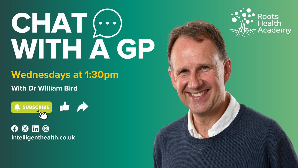 Ever wondered why individuals perceive challenges differently – as threats or opportunities? @drwilliambird speaks about resilience in our latest 'Chat with a GP' session where he delves into the neuroscience and mindset that can enhance our resilience. intelligenthealth.co.uk/chat-with-a-gp/